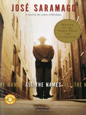 cover image of All the Names
